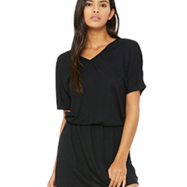 Ladies' Flowy V-Neck Dress Thumbnail