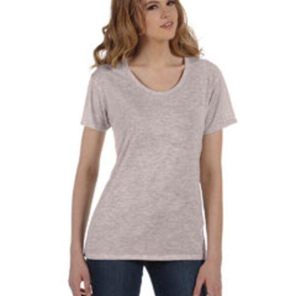 Ladies' Kimber Mélange Burnout T-Shirt Thumbnail