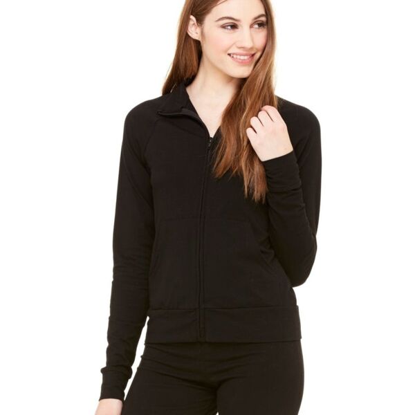 Women's Cotton Spandex Cadet Jacket Thumbnail