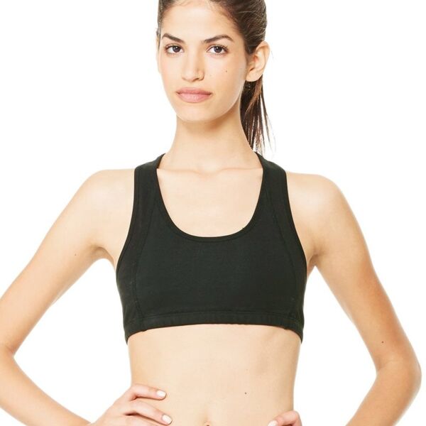 Women's Mesh Back Sports Bra Thumbnail