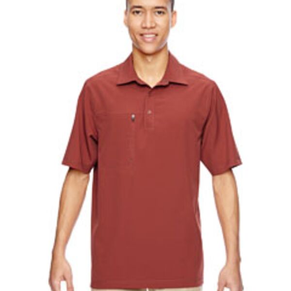 Men's Excursion Crosscheck Woven Polo Thumbnail