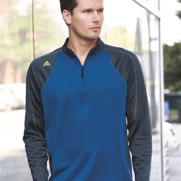 Climawarm+® Quarter-Zip Colorblocked Training Top Thumbnail