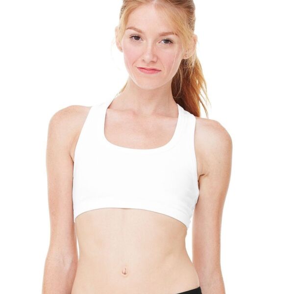 Women's Nylon Spandex Sports Bra Thumbnail