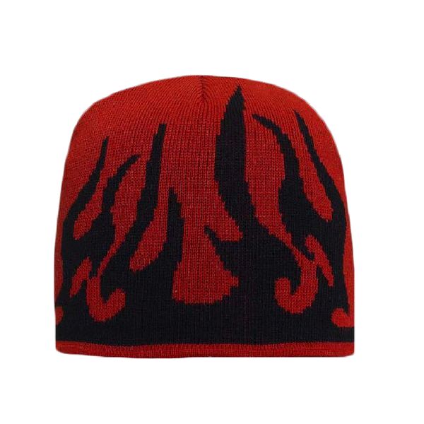 OTTO Flame Design Acrylic Knit 8 Beanie Thumbnail
