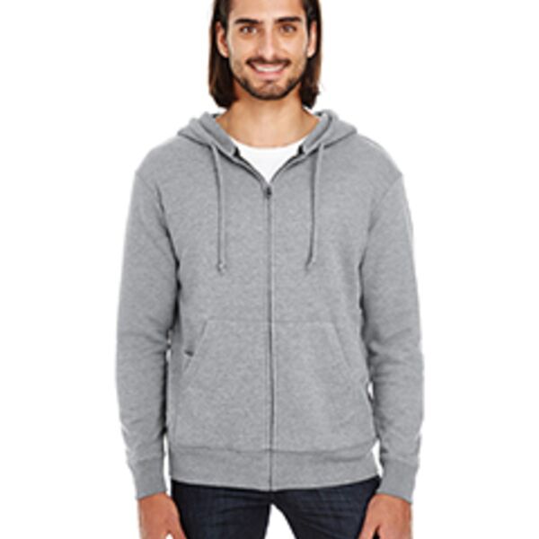 Unisex Triblend French Terry Full-Zip Thumbnail