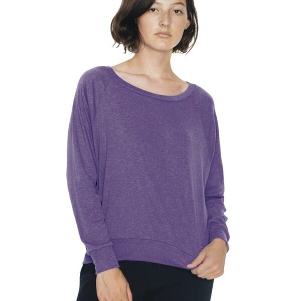 Women's Triblend Lightweight Raglan Pullover Thumbnail