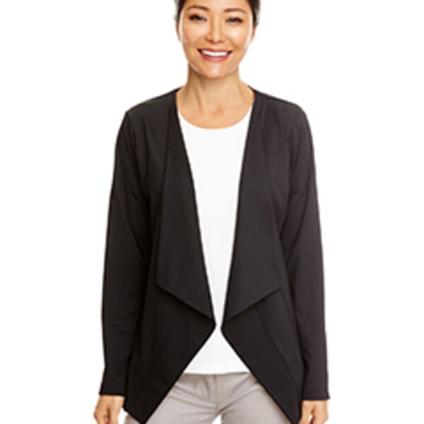 Ladies' Perfect Fit™ Draped Open Blazer Thumbnail
