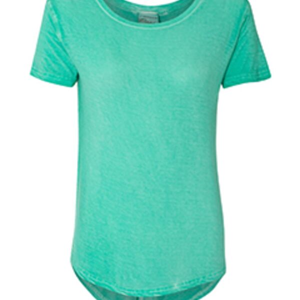 Ladies' Oasis Drop Tail T-Shirt Thumbnail